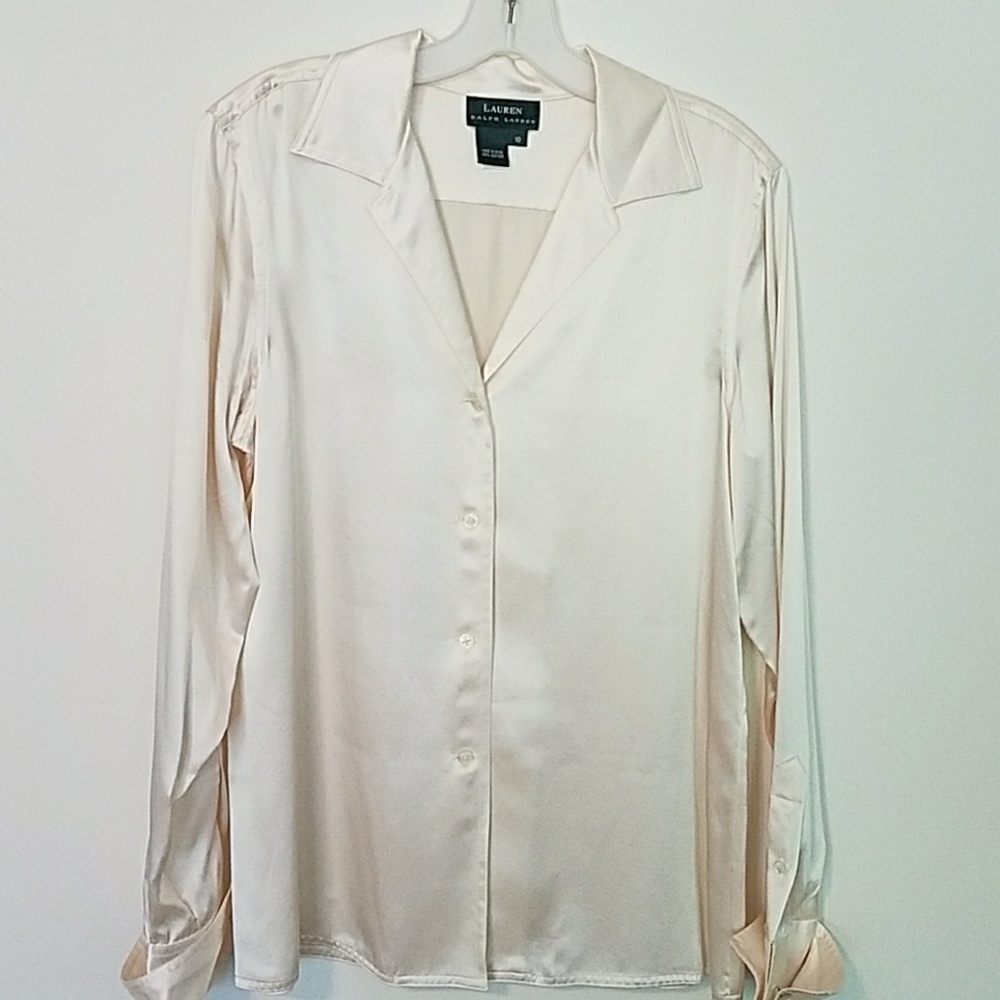 Ralph Lauren 100% silk blouse